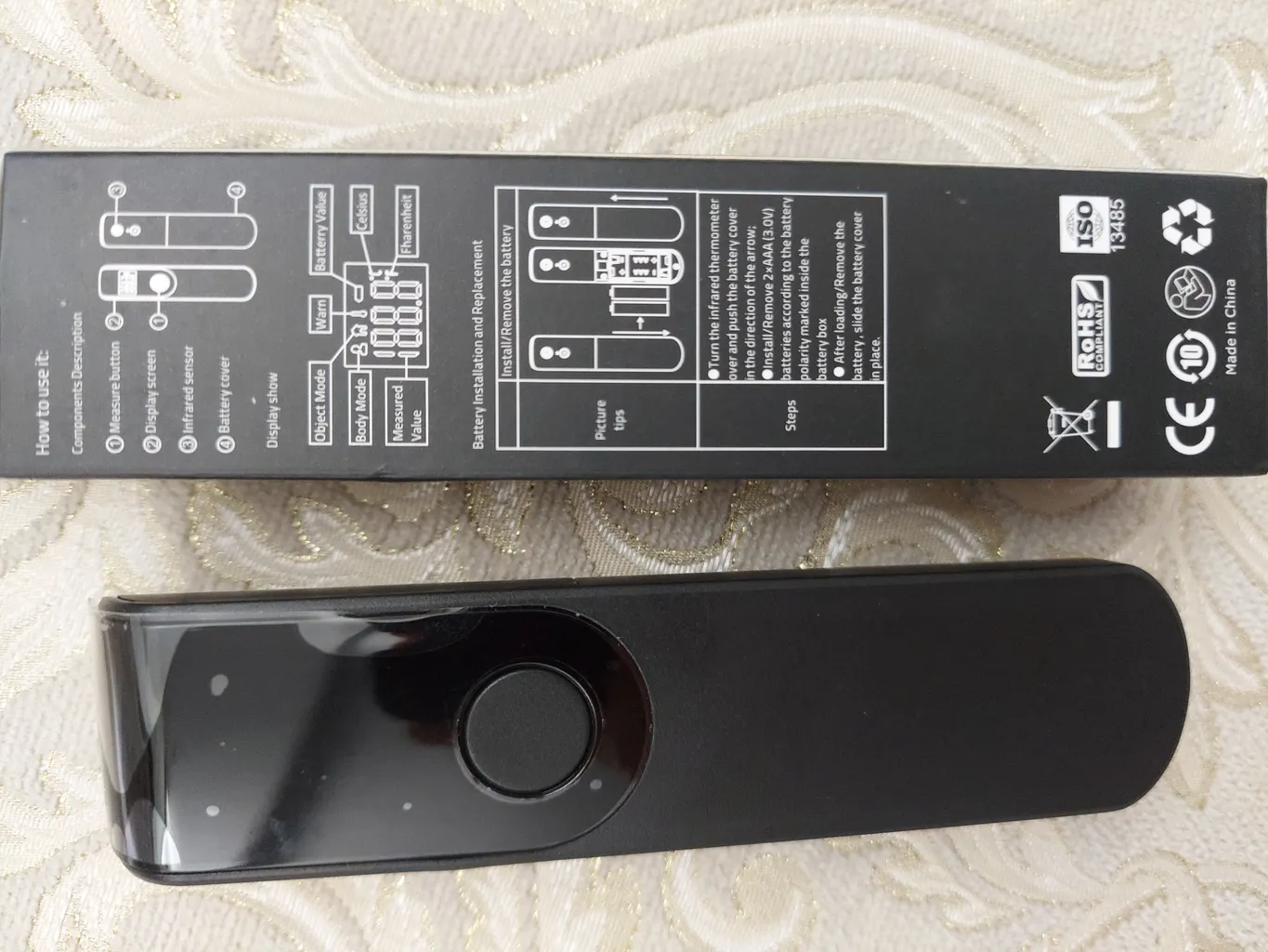 تب سنج دیجیتال مدل غیرتماسی 01