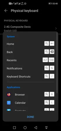 مینی کیبورد بی سیم کد 1020001125، سوییچ ممبران، Portable، نورپردازی LED RGB