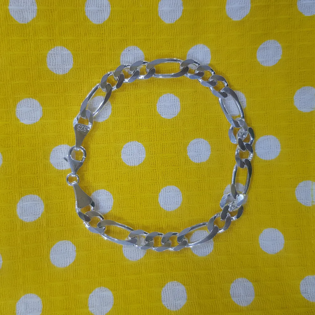 دستبند نقره مردانه گالری ظهیرالدینی مدل BRC-01