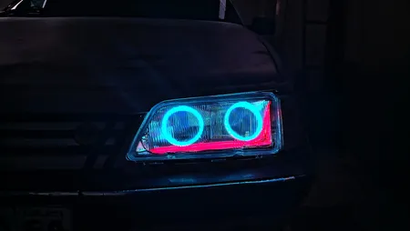 ریسه نئون فلکسی مدل v12 طول 1 متر