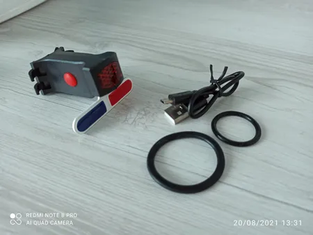 چراغ عقب دوچرخه مدل POL1