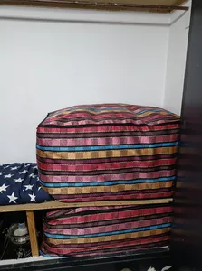 تجریه خرید باکس رخت خواب کالامیر مدل بقچه جاجیم کد 9