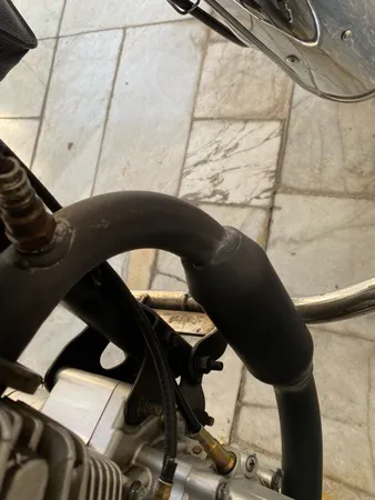 اگزوز موتور سیکلت مدل 01 مناسب برای هندا 125