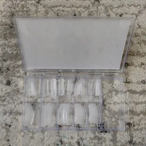 تجریه خرید قالب کاشت ناخن کانواس کد 002 بسته 100 عددی