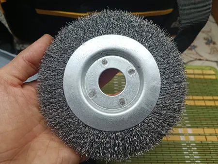 فرچه سیمی تخت افشان مدل مینی فرز 125mm