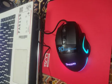 ماوس مخصوص بازی ام کی ای اس پی ان مدل FULL SPEED X10