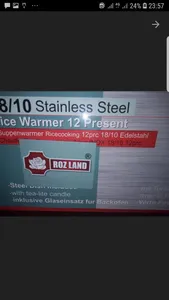 تجریه خرید ظرف سوفله برنج خوری رزلند مدل BB1012S