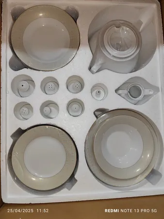 سرویس غذاخوری 108 پارچه چینی زرین ایران مدل شهرزاد آناهید درجه عالی