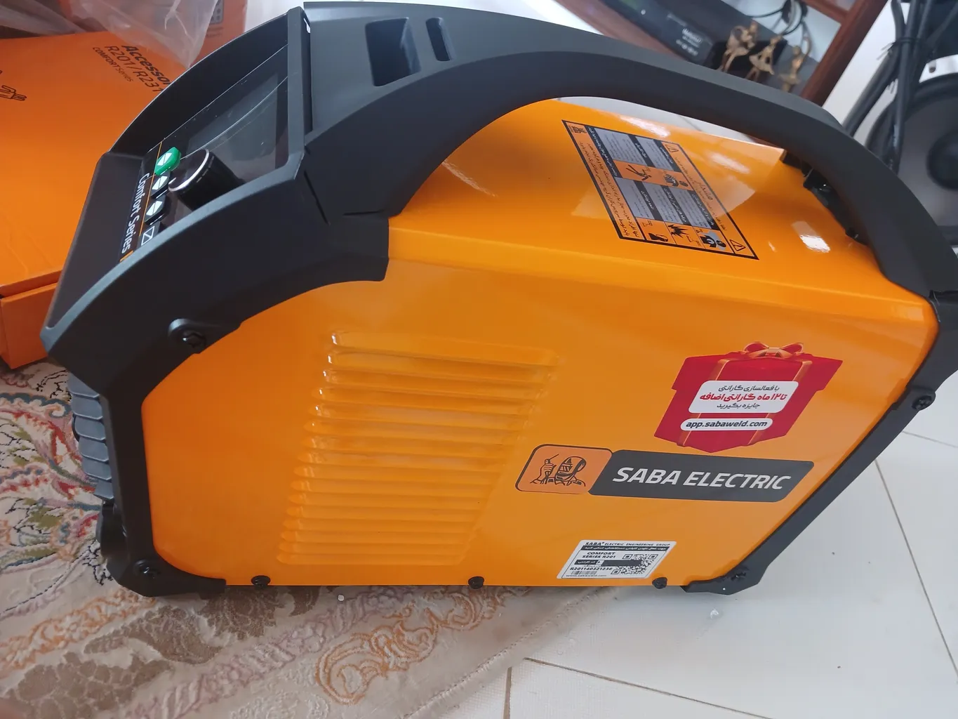 اینورتر جوشکاری 200 آمپر صبا الکتریک مدل COMFORT SERIES R201