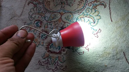 چراغ قوه آویز مدل USB-OTG