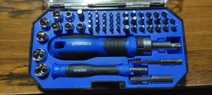 تجریه خرید پیچ گوشتی جغجغه ای ساعتی و سری بکس ویوارکس مدل vr5565-sd مجموعه 55 عددی