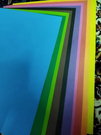 مقوا رنگی مدل 60358 سایز 24×35 سانتی متر بسته 10 عددی