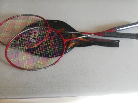 راکت بدمینتون فاکس مدل Super Power بسته 2 عددی سایز US: 4 1/8 - Euro: 1