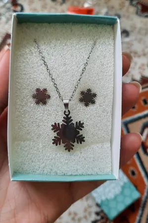 نیم ست زنانه ماصرم مدل برف کد NS7003