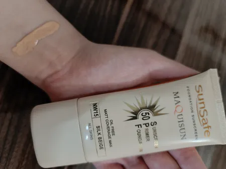 کرم ضدآفتاب رنگی سان‌سیف مدل NW15 مقدار 40 گرم