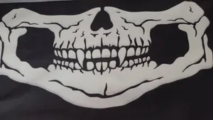 تجریه خرید ماسک صورت طرح گوست 01