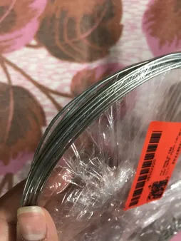 سیم مفتول ساخت زیورالات مدل 6cm کد 361