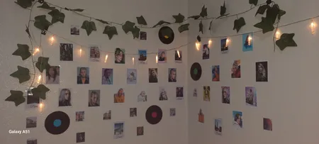 گل مصنوعی مدل ریسه برگ طرح انگور کد PAL-3030