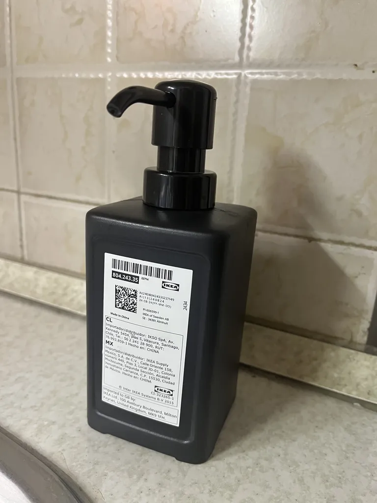 پمپ مایع ظرفشویی ایکیا کد 22665