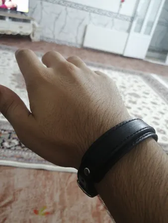 دستبند چرم وارک مدل رهام کد rb176