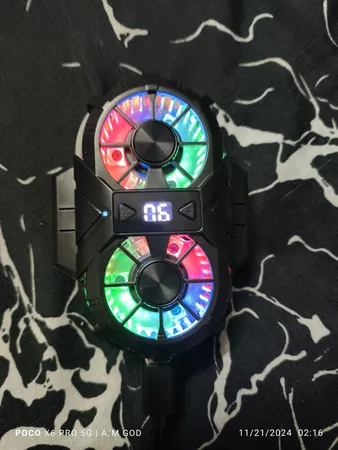 خنک کننده گوشی موبایل مدل دوفن کد X38-PUBG