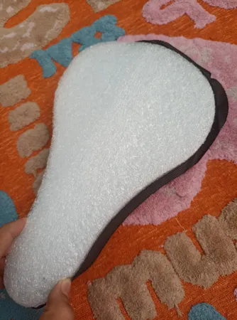 روکش زین دوچرخه مدل پافر چرمی