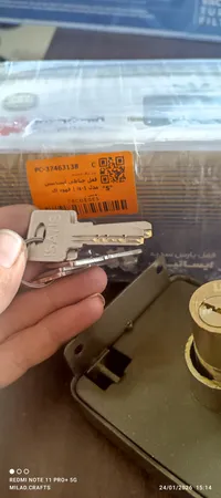 قفل حیاطی ایساتیس مدل is-1