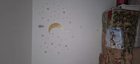 استیکر کودک طرح ماه و ستاره