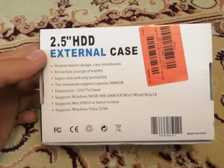 باکس تبدیل SATA به USB 3.0 مدل NM-FB فلزی 2.5 اینچی