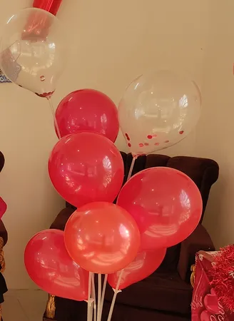 بادکنک مسترتم طرح شیشه ای پولکی سوپر پلاس بسته 10 عددی