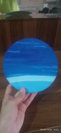 بشقاب سفالی خام کد G15 بسته 3 عددی