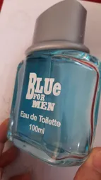 ادو تویلت مردانه رساسی مدل Blue for men با رایحه خنک و تند حجم 100 میلی لیتر