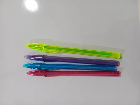 خودکار بیک1.2 مدل Cristal Soft and Fashion - بسته 4 عددی 4 رنگ سایز 0.8