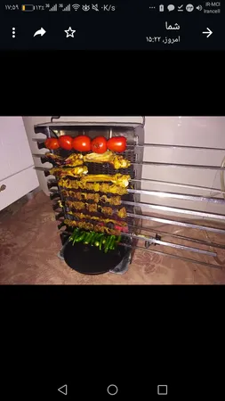 کباب پز ضیافت مدل تابش 2020