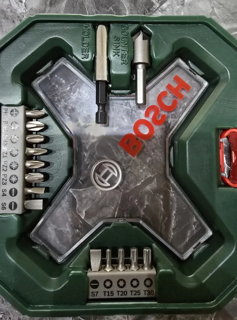 مته و سری پیچ گوشتی بوش مدل 2067-34XI بسته 34 عددی