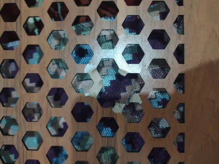 پایه نگهدارنده لپ تاپ آرسی مدل لانه زنبوری