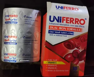 تجریه خرید قرص آهن دو ظزفیتی یونی فرو ابیان دارو بسته 30 عددی