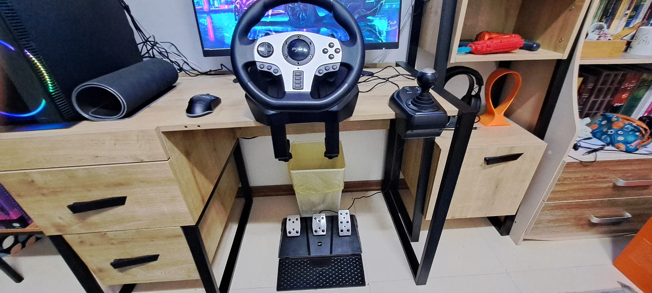 گجت دسته فرمان بازی پی ایکس ان  مدل V9