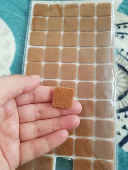 پد پایه مبل و صندلی پاسیفیک مدل M 20x20 کد 22 بسته 50 عددی