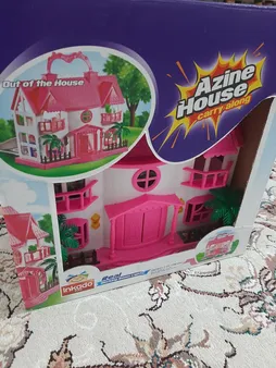 اسباب بازی خانه عروسکی مدل آذین