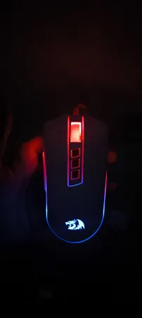 ماوس ردراگون مدل Redragon COBRA Red White M711C