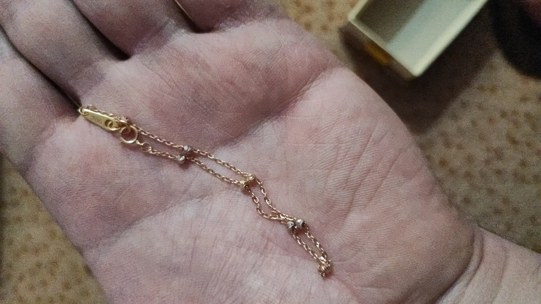 دستبند طلا 18 عیار زنانه گالری شیدا مجد مدل دستبند البرنارد