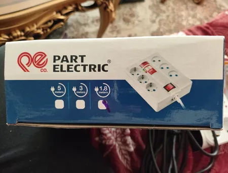 چندراهی برق و محافظ پارت الکتریک کد PE21604