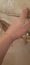 دستبند طلا 18 عیار زنانه کاپانی مدل البرنادو کد KB002