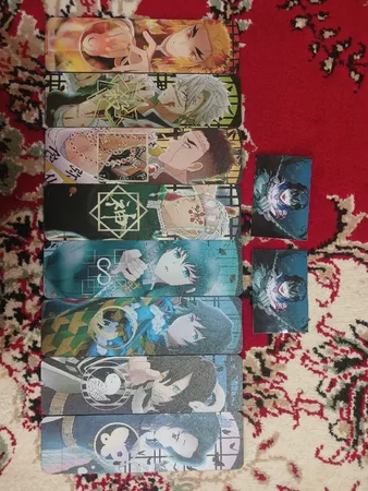 نشانگر کتاب مدل  انیمه شیطان کش کد KLMX-AN30 مجموعه 4 عددی