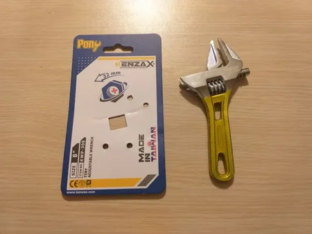 آچار فرانسه کنزاکس مدل KWP-308 سایز 8 اینچ