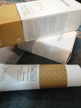 ژل روشن کننده پوست بدن سروینا مدل Lightening حجم 75 میلی لیتر