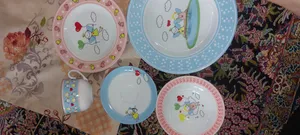 تجریه خرید سرویس غذاخوری 5 پارچه کودک چینی زرین ایران مدل ایتالیا اف پریا درجه عالی