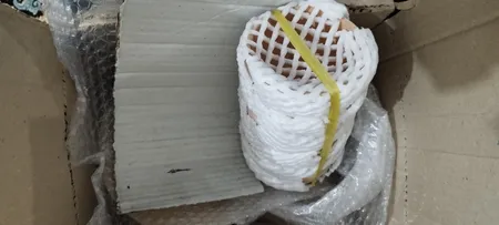 ست 12 تکه هفت سین سفالی خام مدل گرد کد H1003