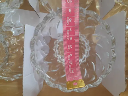 پیاله شیشه و بلور اصفهان مدل فلورانس 917 بسته 6 عددی